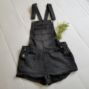 Denim Overall Short